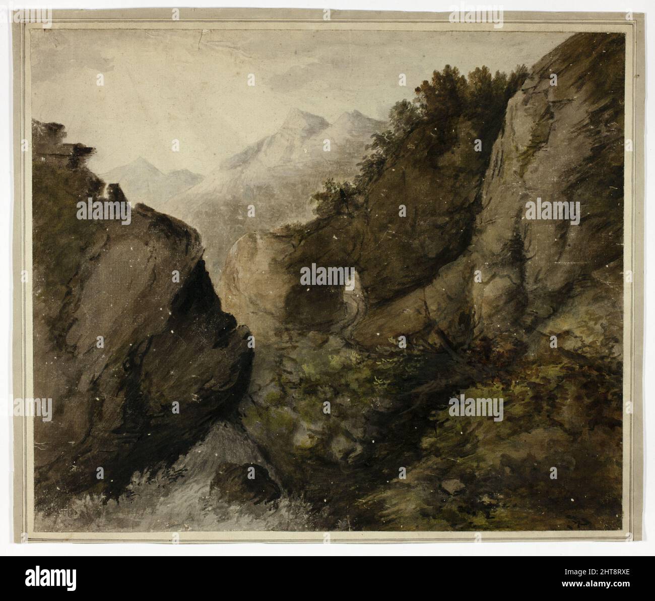 18th century drawings landscape hi-res stock photography and images - Alamy