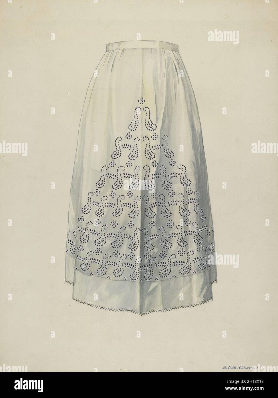 thumbnail image 2 of Women's Lace Petticoat - 15" Long Black Underskirt For Costumes & Dresses 2 of 9