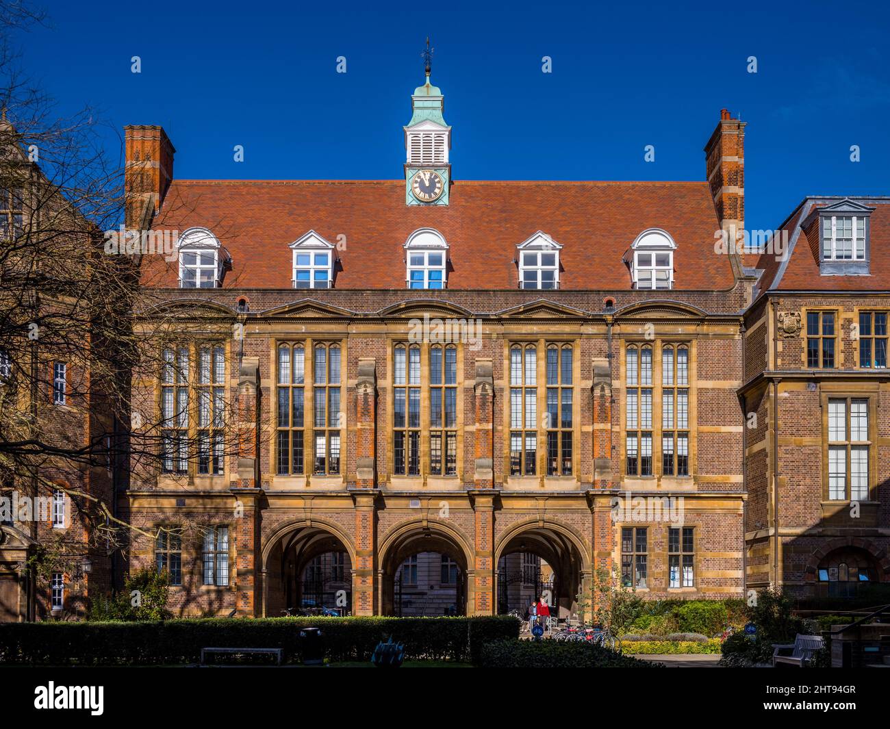 The Haddon Library Cambridge. The Haddon Library is part of the University of Cambridge. Founded by the pioneering anthropologist Alfred Haddon in 1920. Stock Photo