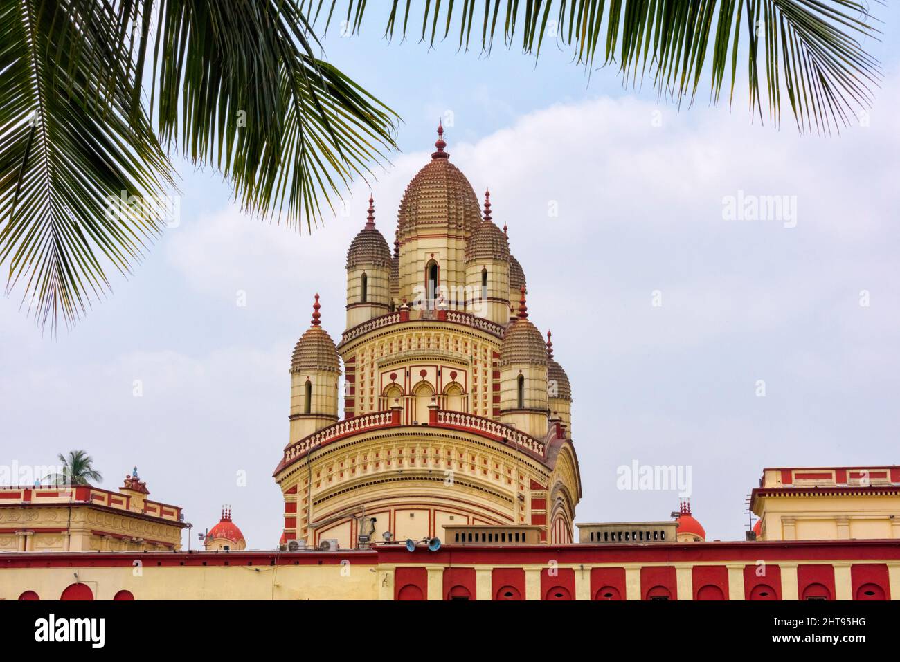 Dakshineswar Kali Temple, Kolkata, West Bengal, India Stock Photo