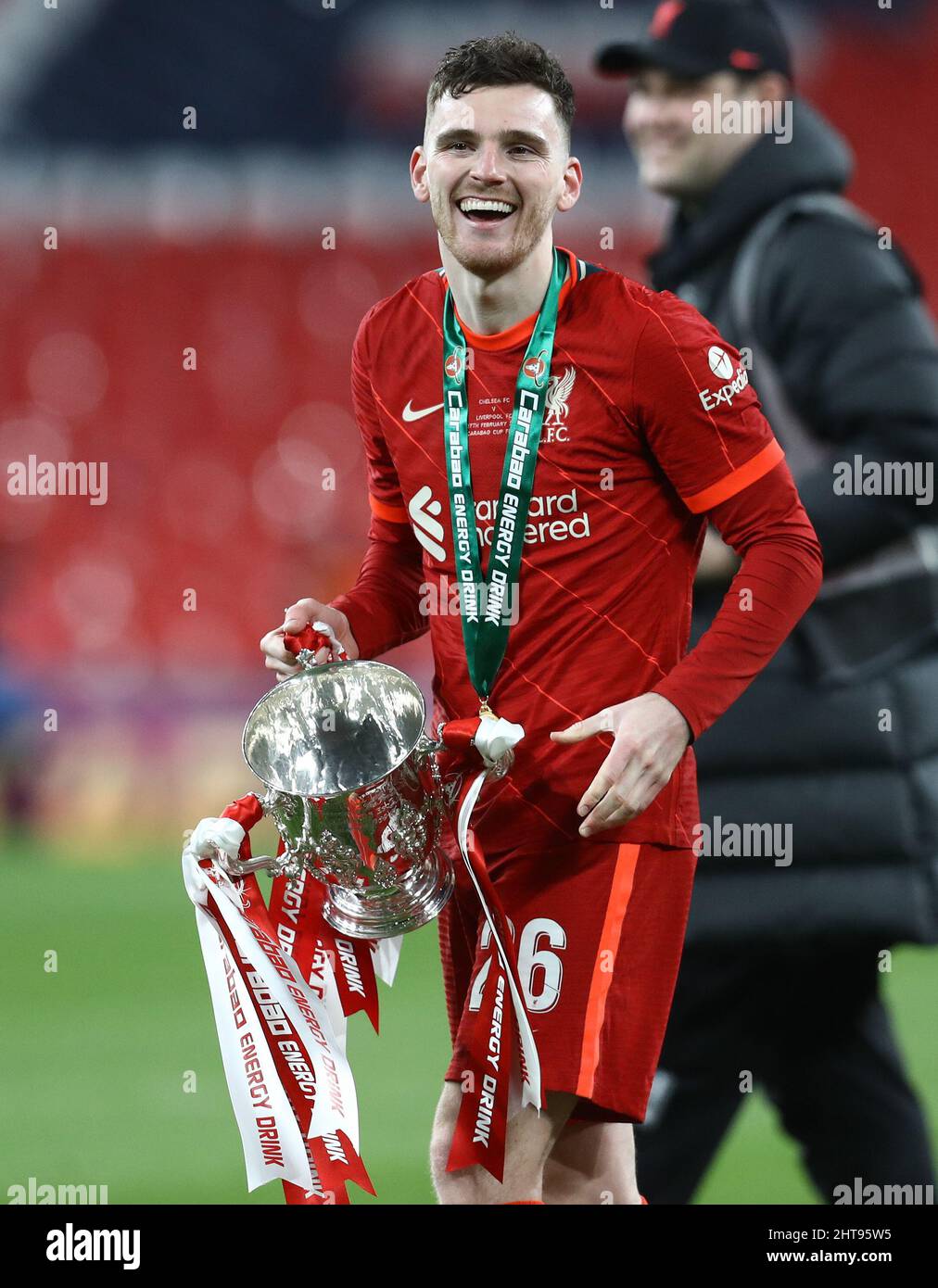 L-R) Andy Robertson (Liverpool), Luka Modric (Real), MAY 26, 2018