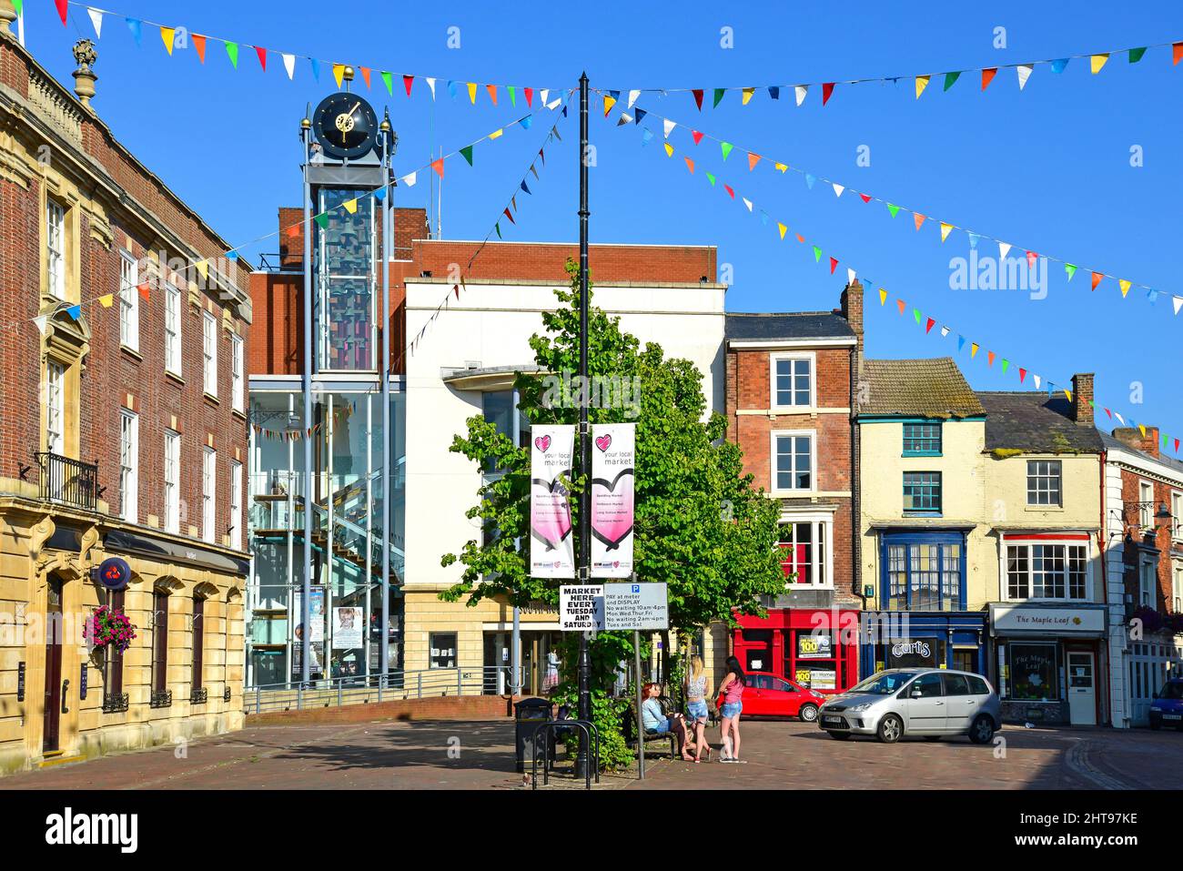 South Holland Centre, Market Place, Spalding, Lincolnshire, England, United Kingdom Stock Photo