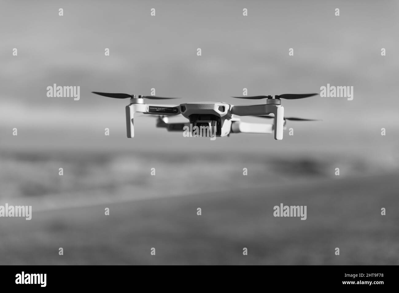 Uav drone Black and White Stock Photos & Images - Alamy