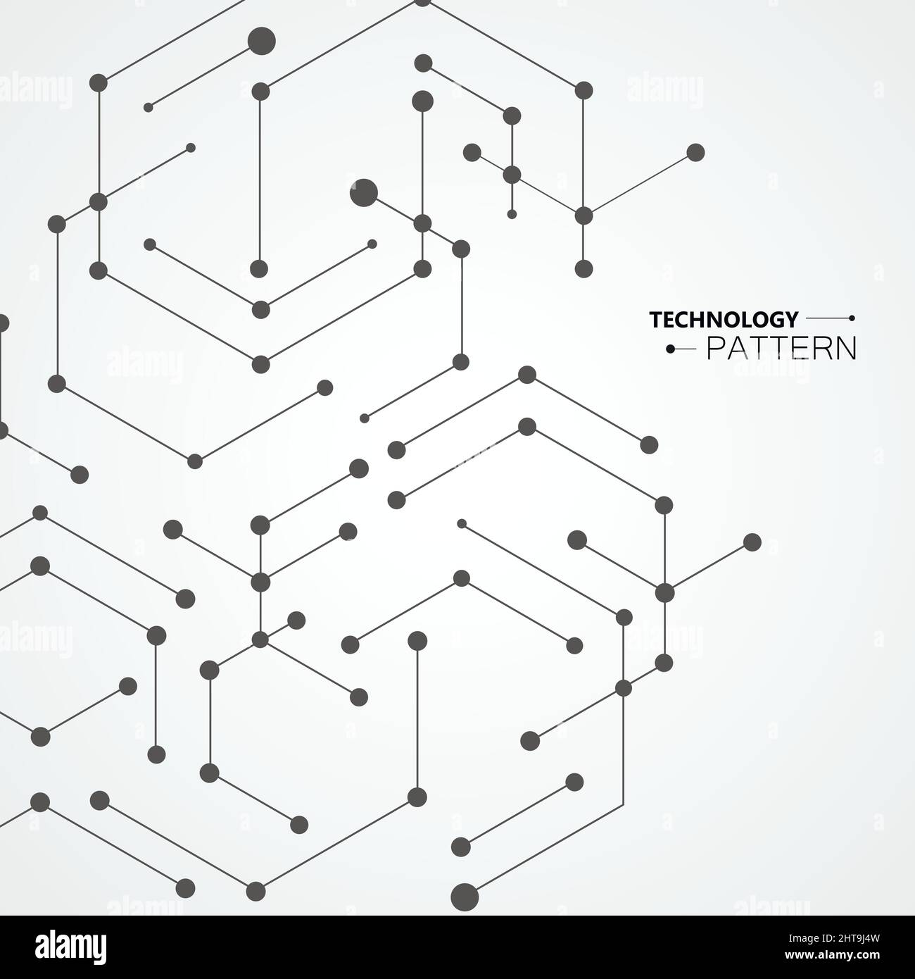 Vector hexagons connection and social network Stock Vector Image & Art ...