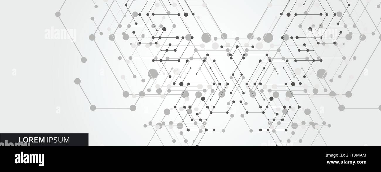 Simple technology graphic background Stock Vector