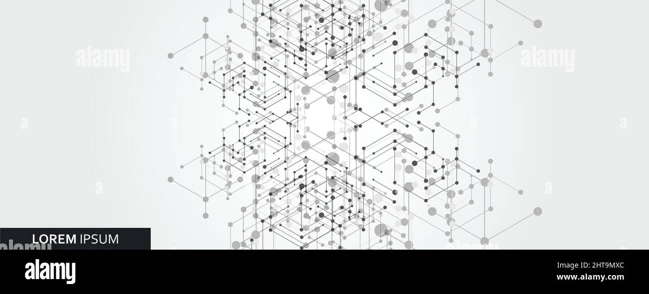Simple technology graphic background Stock Vector Image & Art - Alamy
