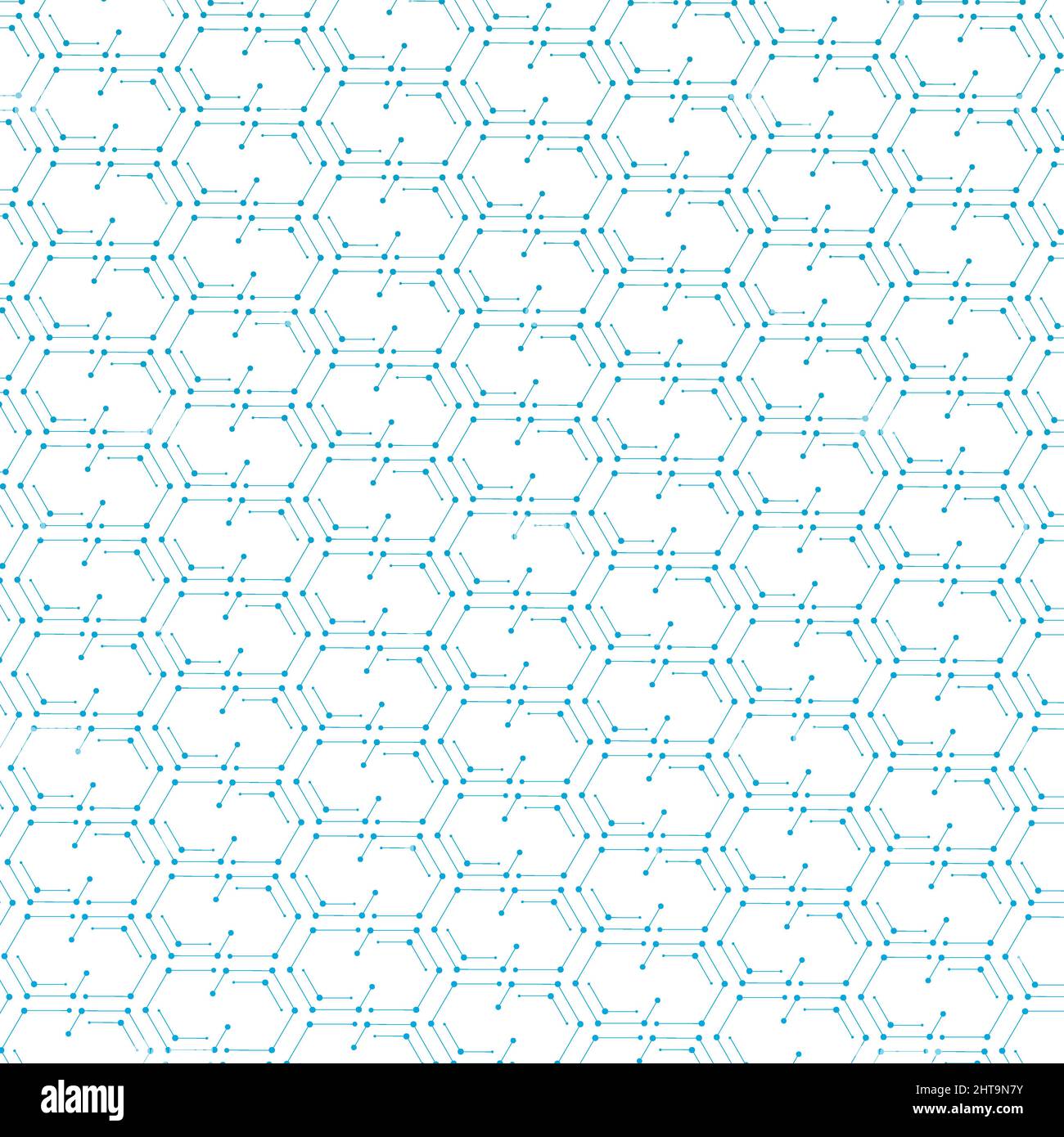 Vector background of hexagons Stock Vector