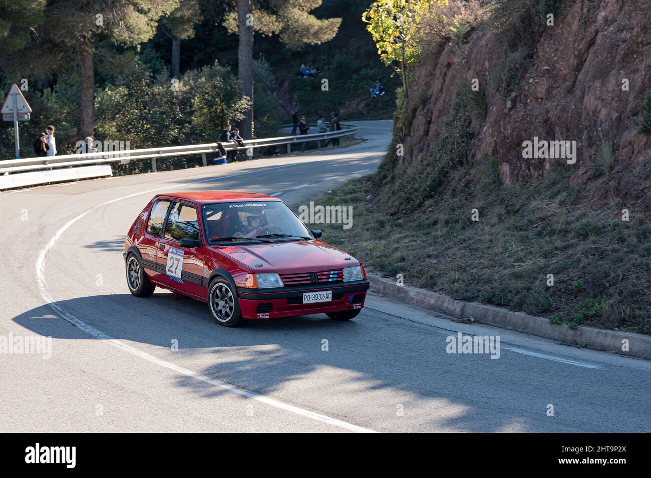 Peugeot 205 gti rally car hi-res stock photography and images - Alamy