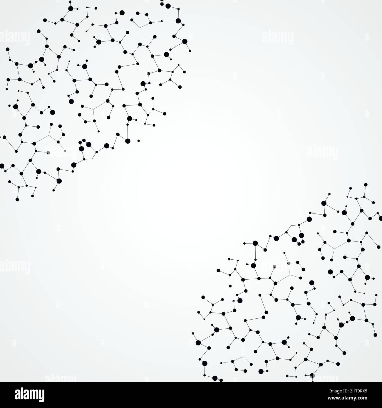 Circle abstract connect with connecting dots and lines Stock Vector ...