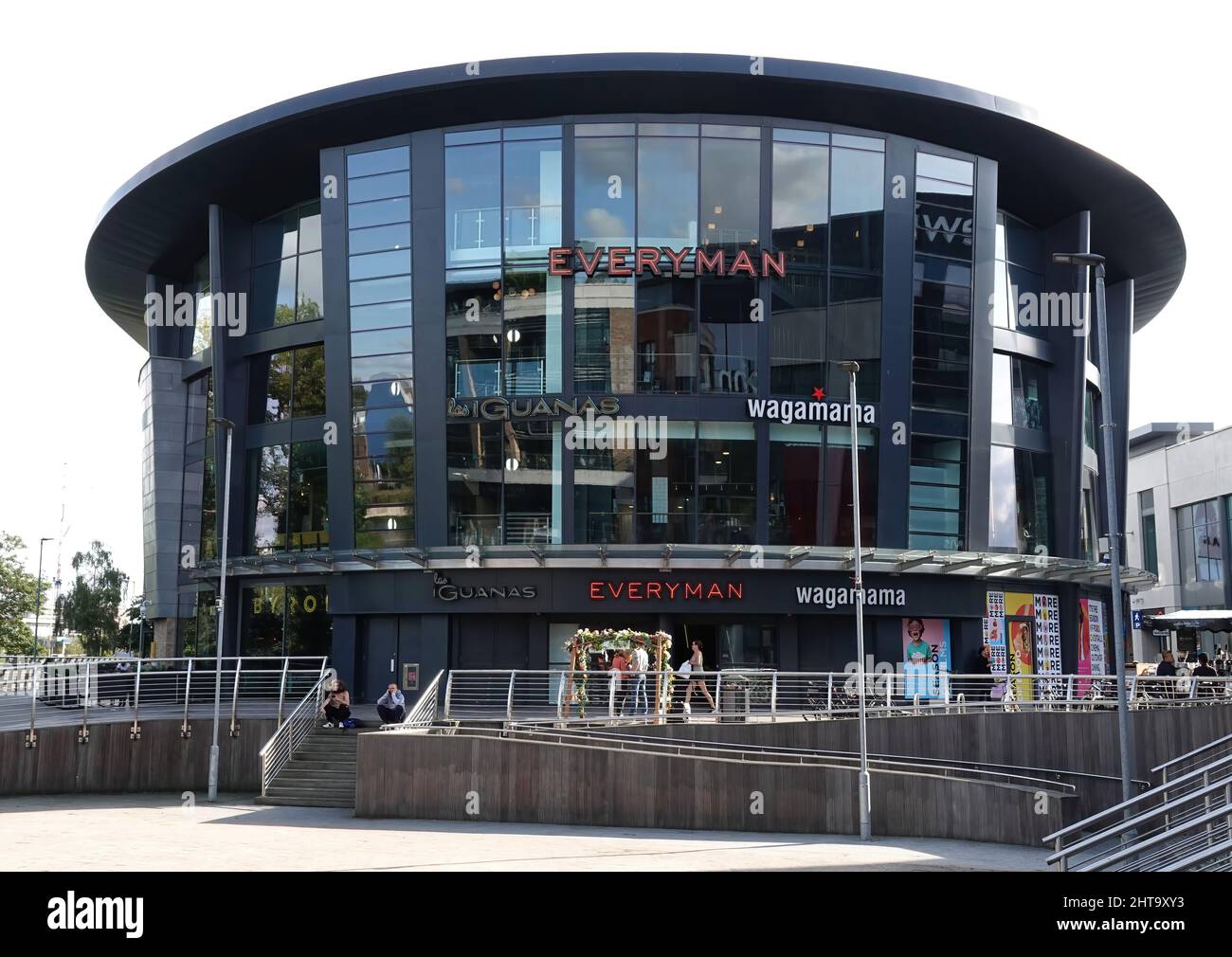 The Bond Street leisure complex and various restaurants in Chelmsford, Essex, UK Stock Photo Alamy