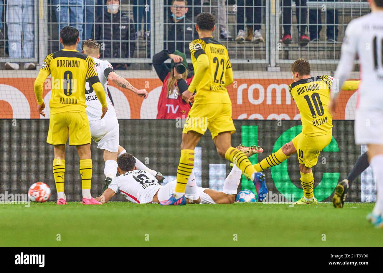 Thorgan Hazard Of Borussia Dortmund Scores The 0 1 Goal During The Uefa Champions League Group Stage Group F Football Match Between Club Brugge And Borussia Dortmund On November 4 At Jan