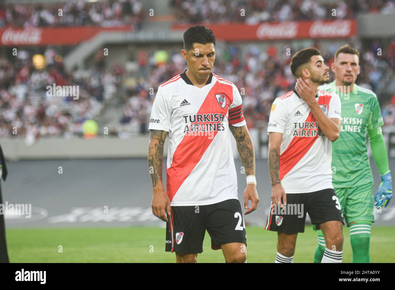 Buenos Aires Argentina. 27th Feb 2022. River Plate and Racing