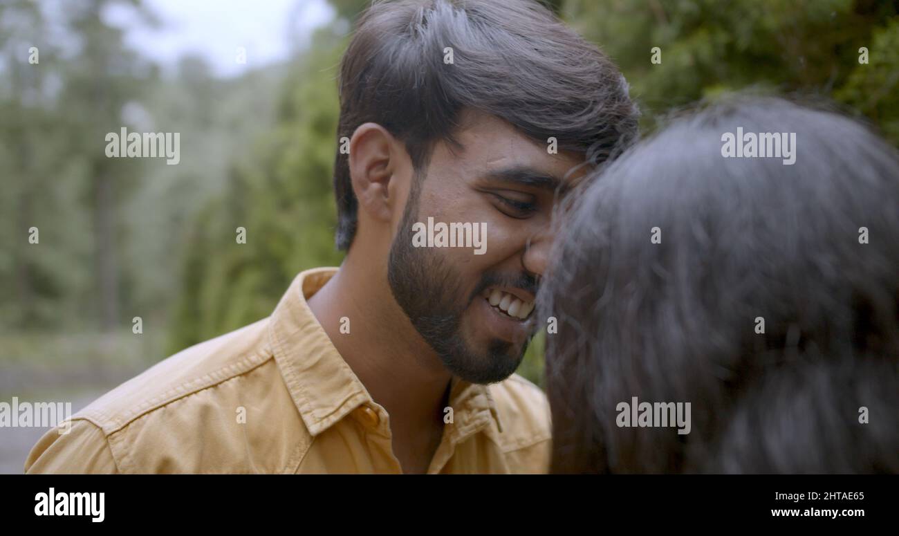 Lovely Indian couple spending time together Stock Photo - Alamy