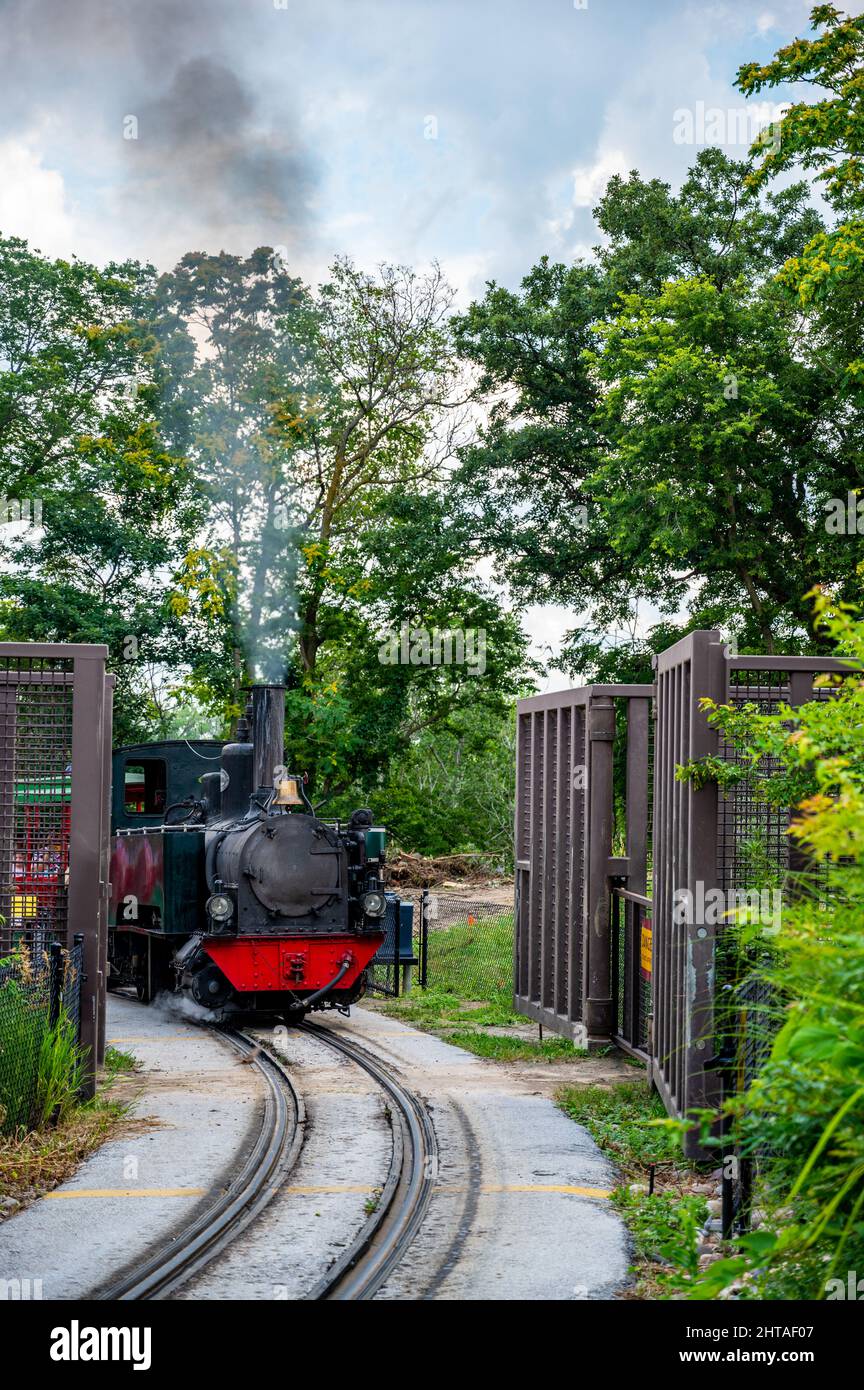 Omaha, Nebraska, USA 62021 Steam used for touring the