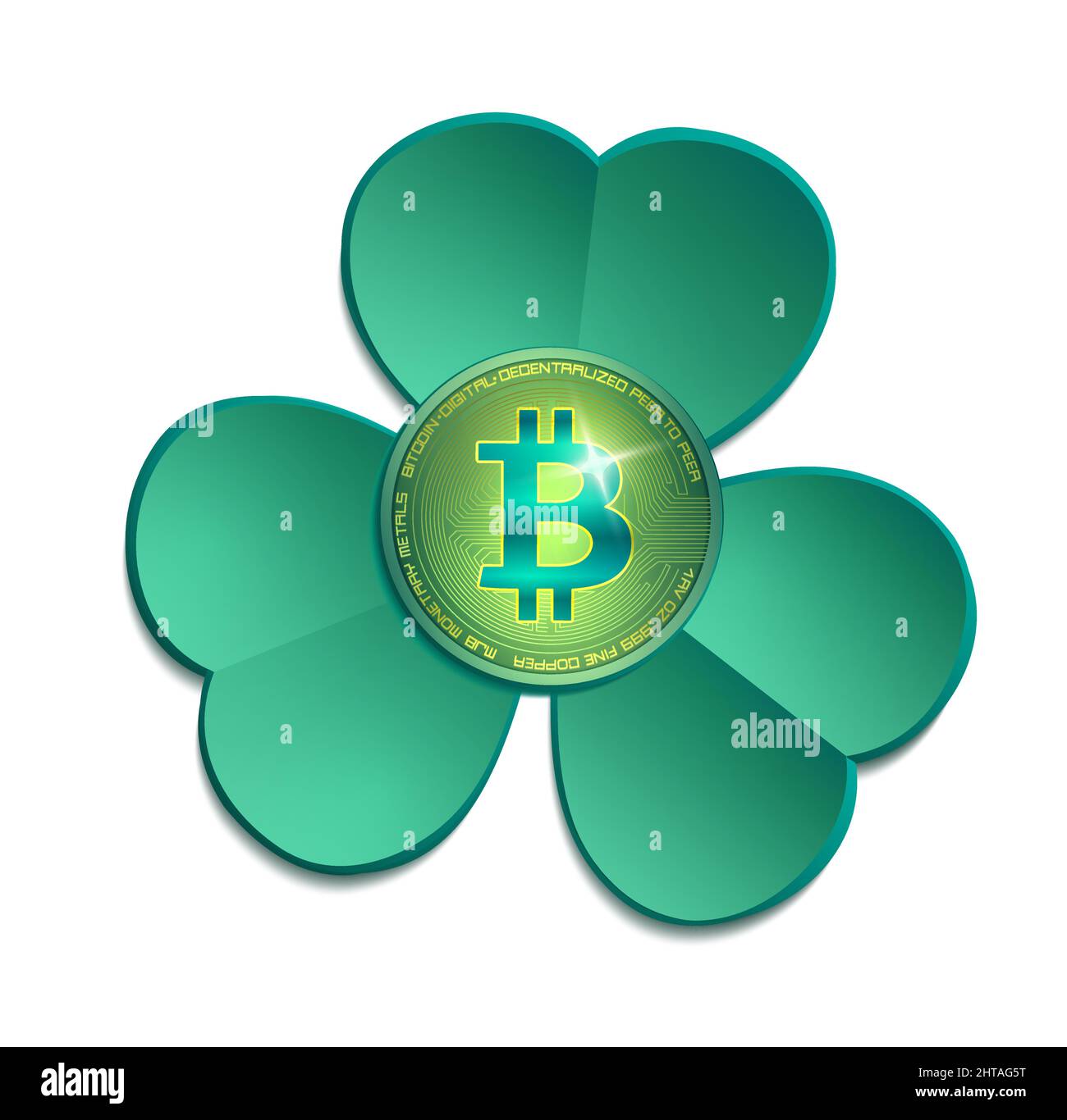 Crypto green Stock Vector Images - Alamy