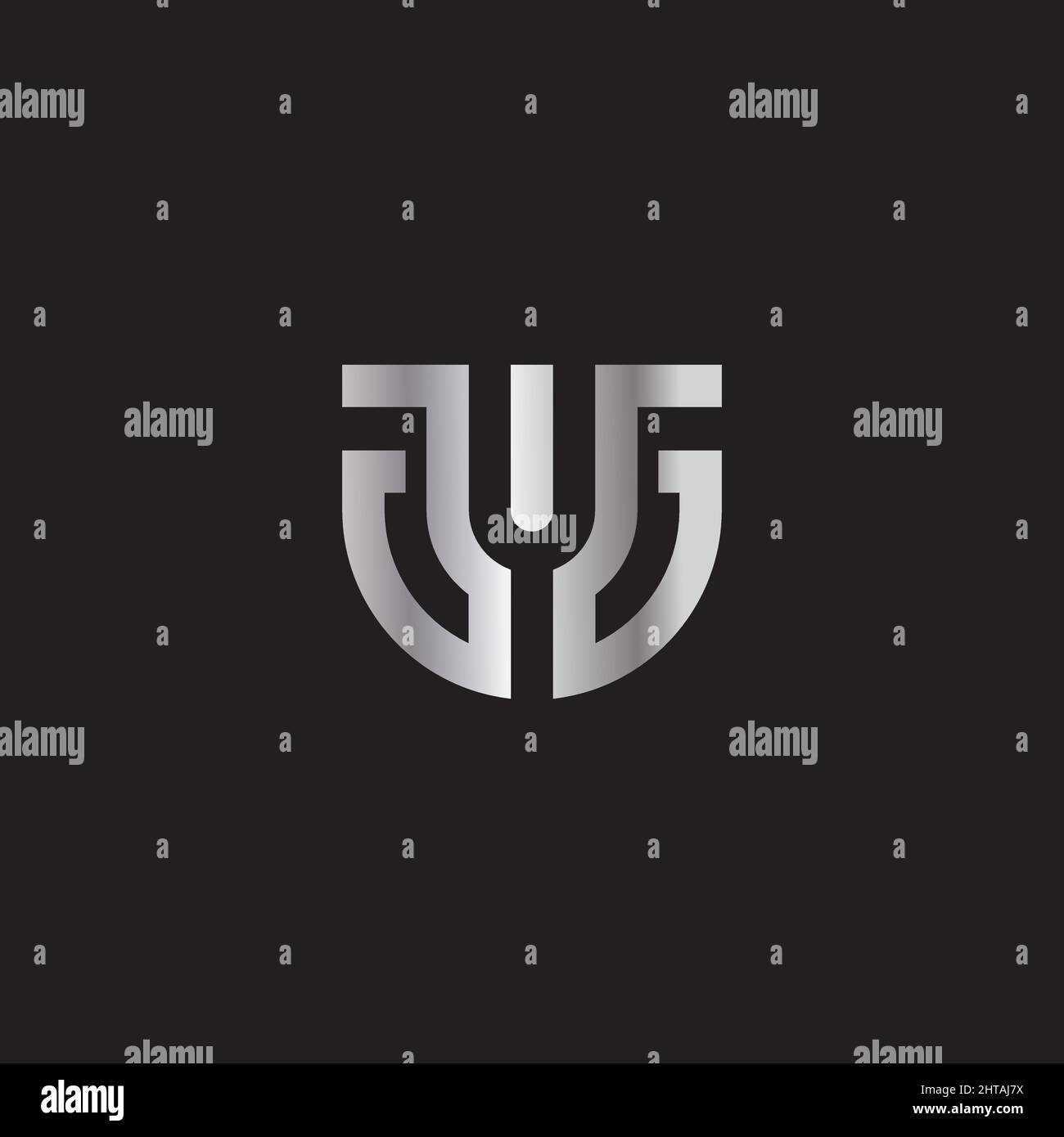 Initial letters GG logo design inspiration vector template Stock Vector