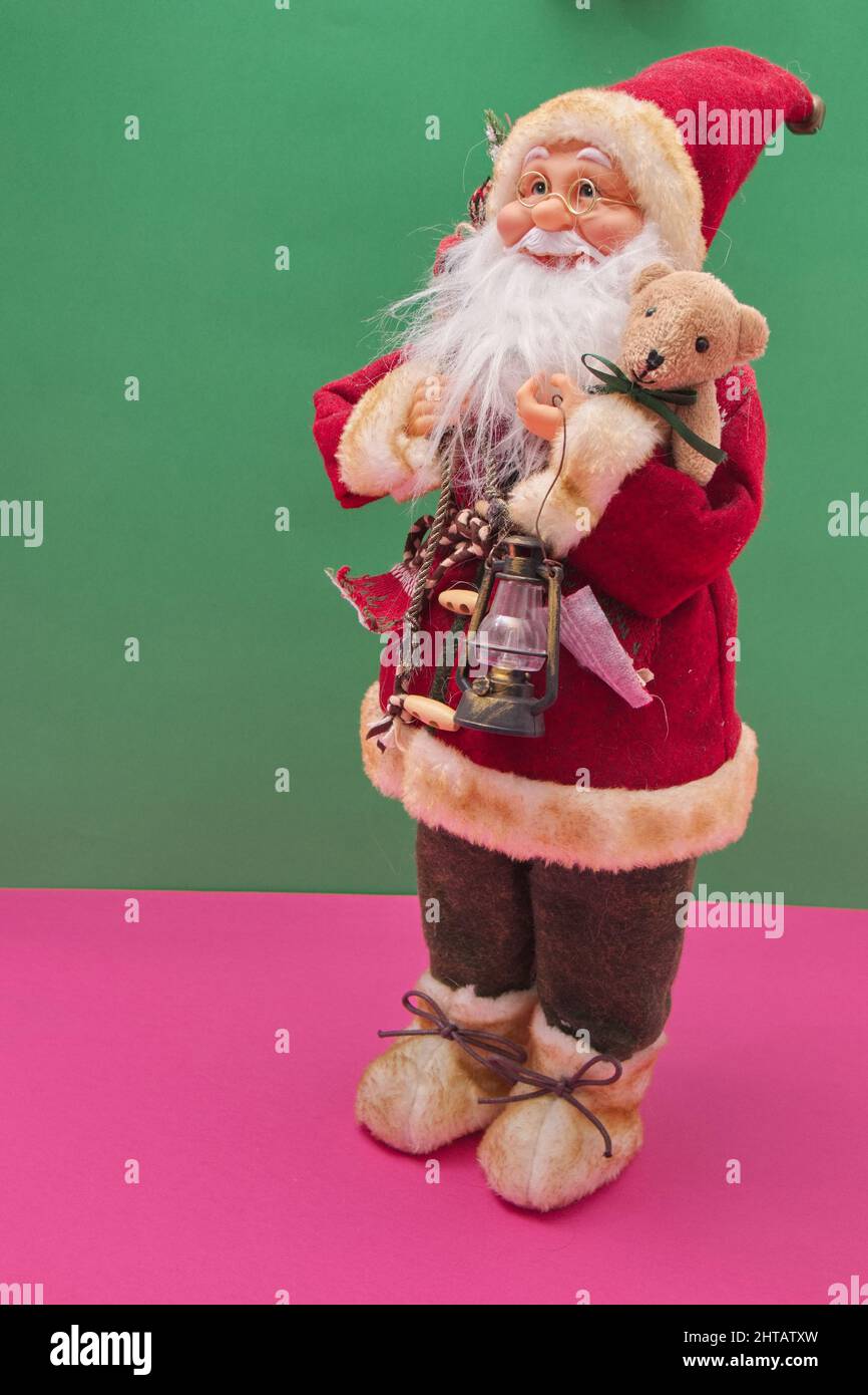Closeup shot of a Santa Claus Stock Photo - Alamy