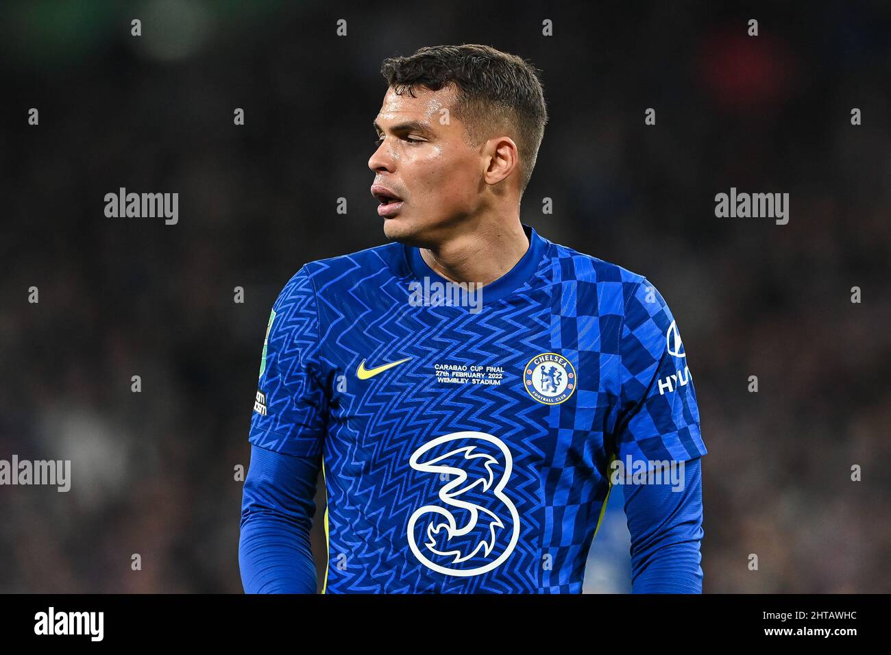 Thiago Silva #6 of Chelsea during the game Stock Photo - Alamy