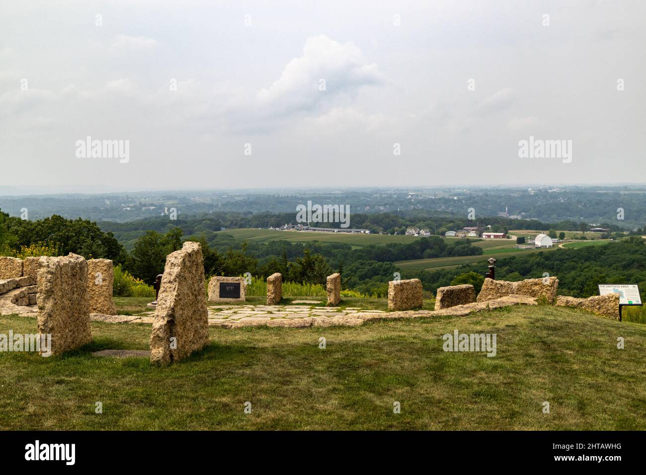 View of Horseshoe Mound Preserve in Galena, Illinois, United States