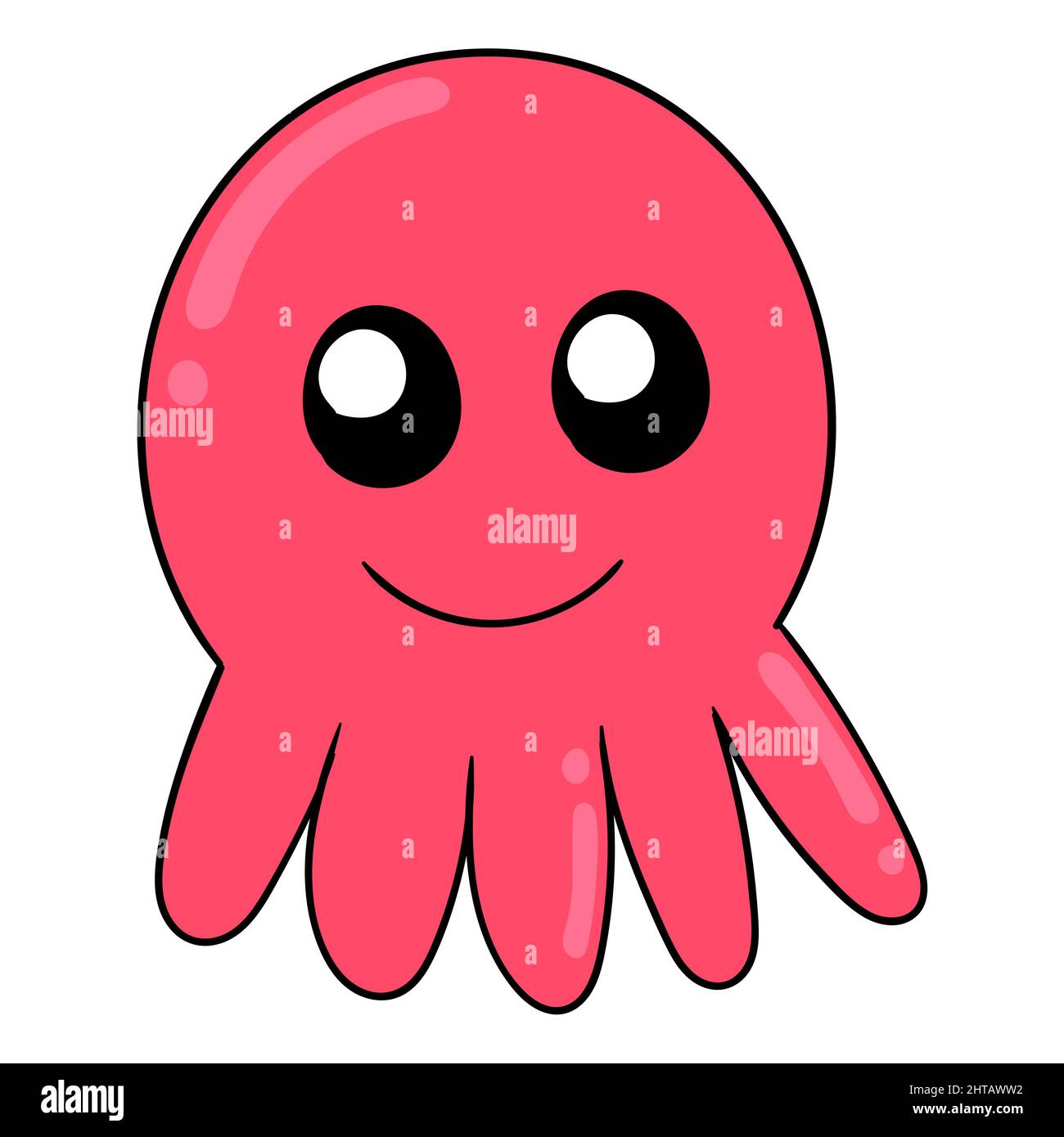 Cartoon squid hi-res stock photography and images - Page 2 - Alamy