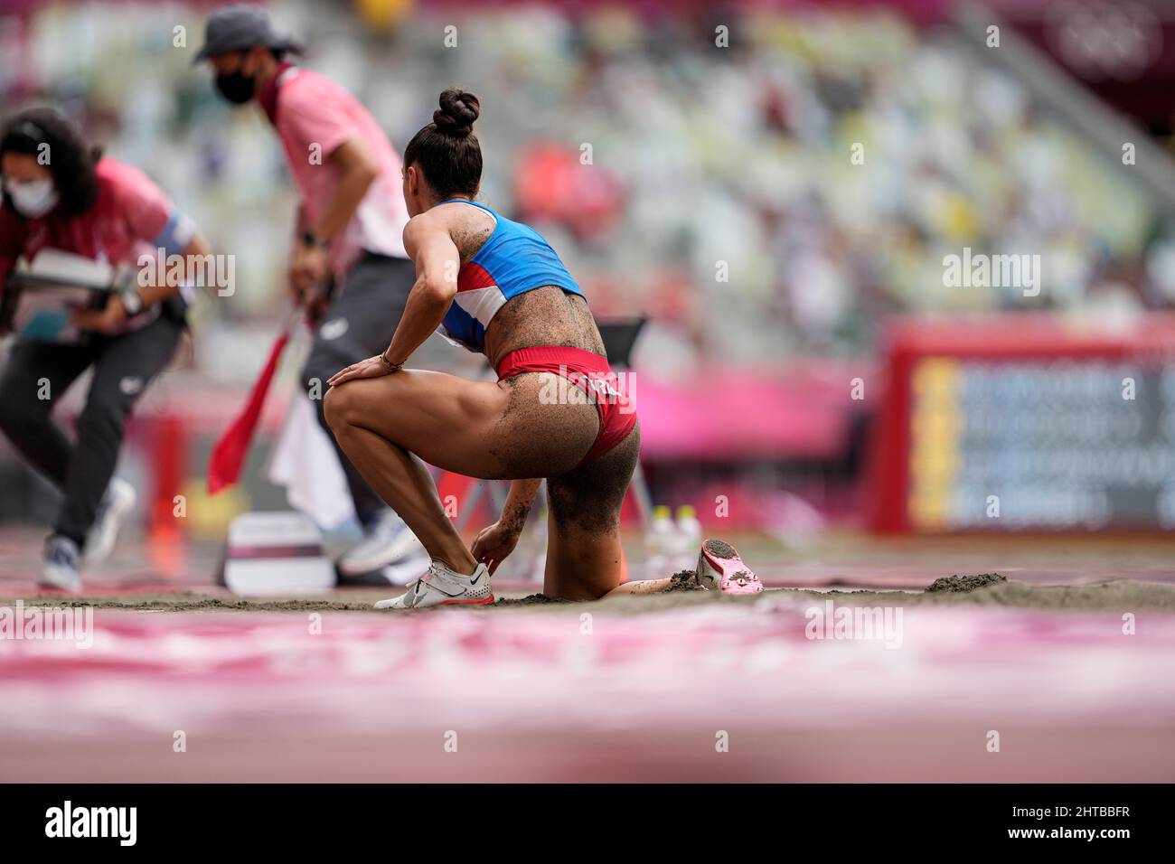 Ivana Spanovic participating in the Tokyo 2020 Olympic Games in the