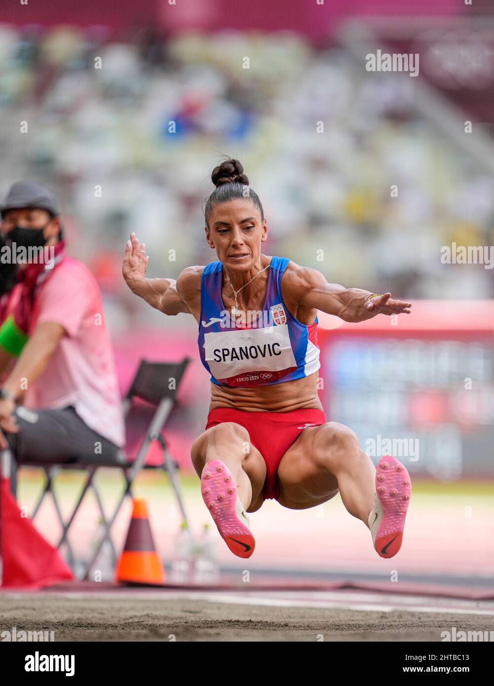Ivana Spanovic participating in the Tokyo 2020 Olympic Games in the