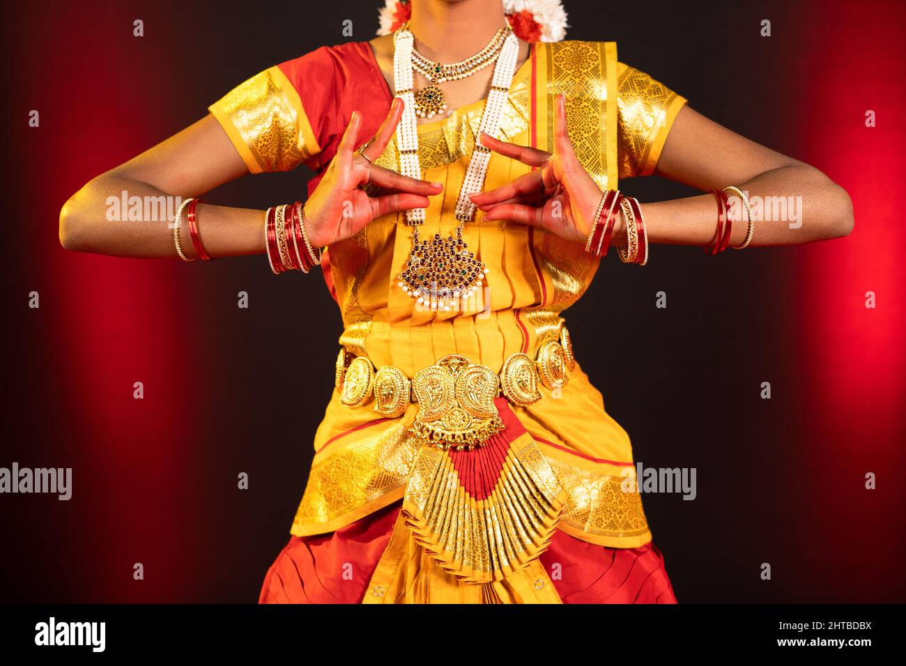 Bharatanatyam hand gestures hi-res stock photography and images - Alamy