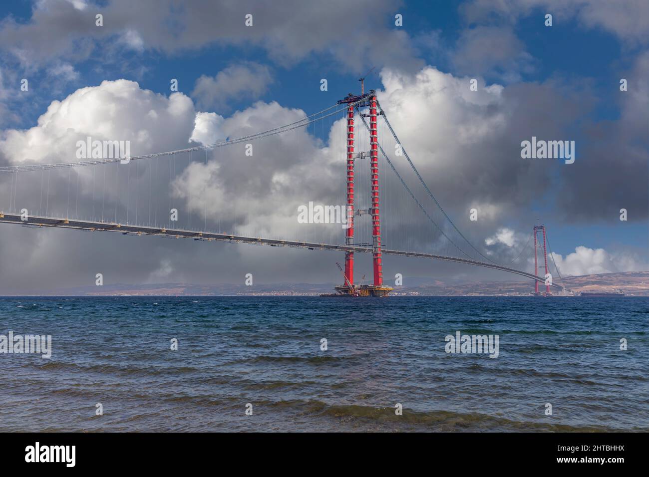 new bridge connecting two continents 1915 canakkale bridge (dardanelles bridge), Canakkale 