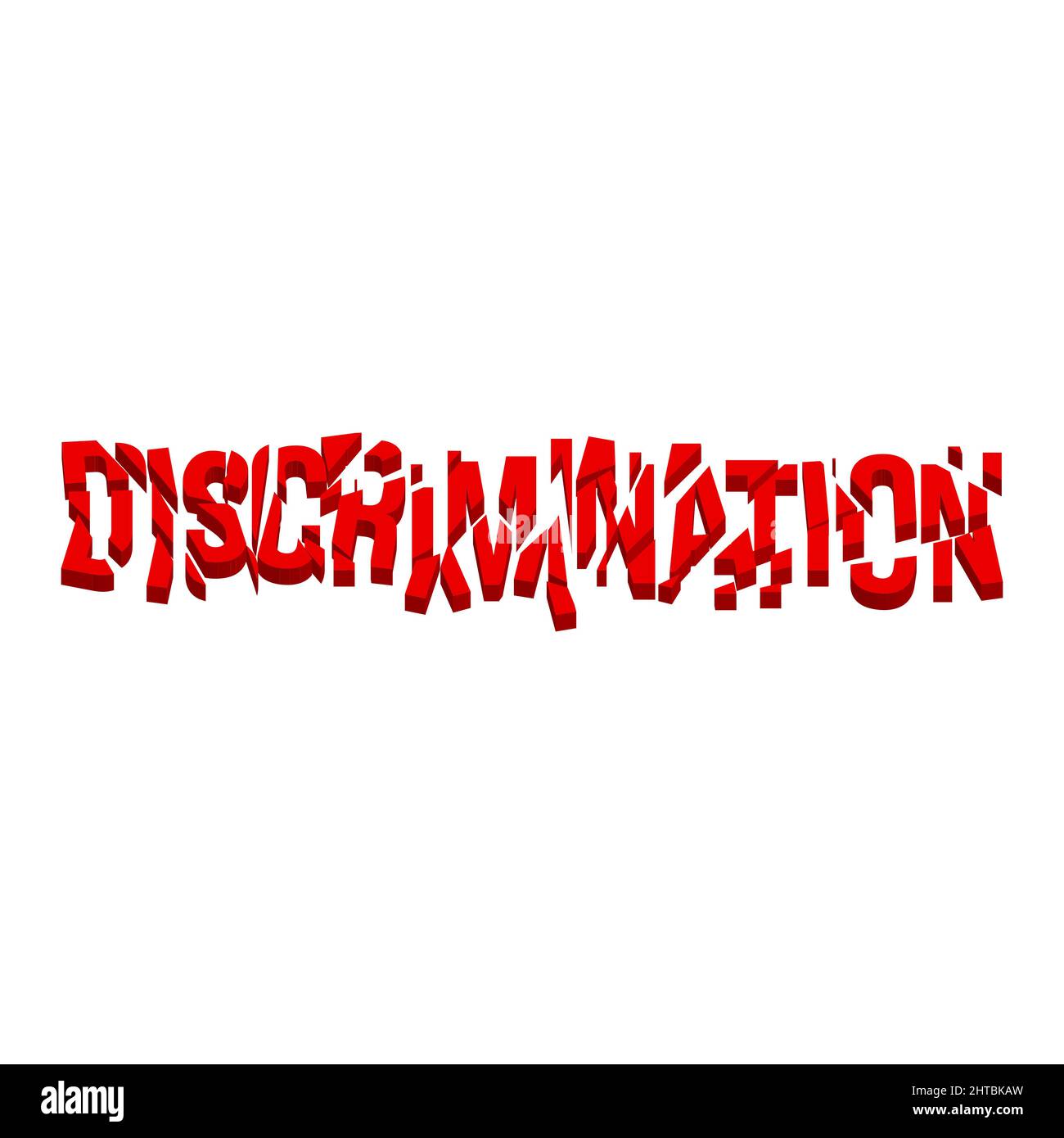 a design for celebrating zero discrimination day, march 1st. vector Stock Vector