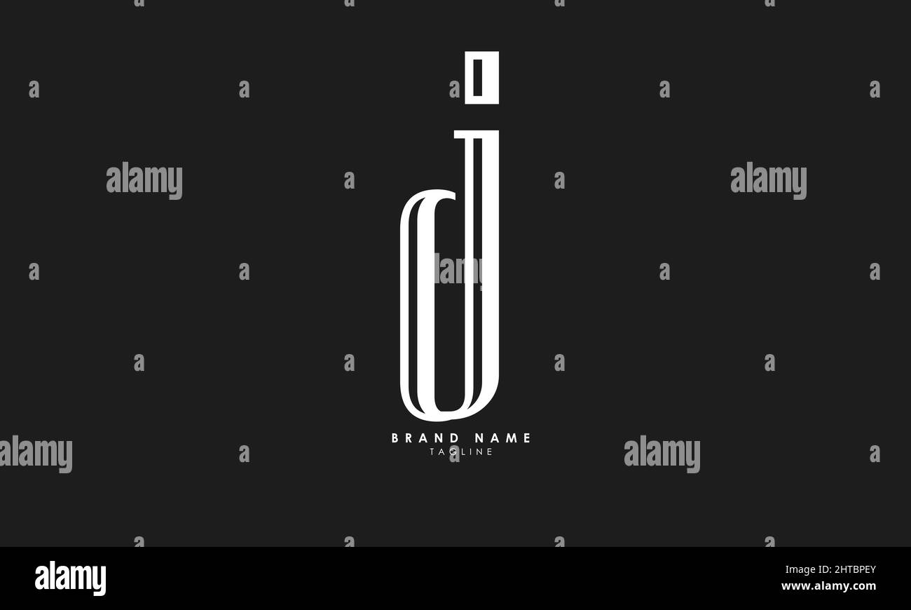 J d initial logo hi-res stock photography and images - Alamy