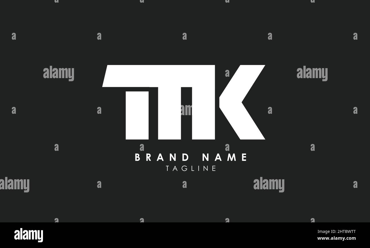 Alphabet letters Initials Monogram logo MK, KM, M and K Stock Vector ...