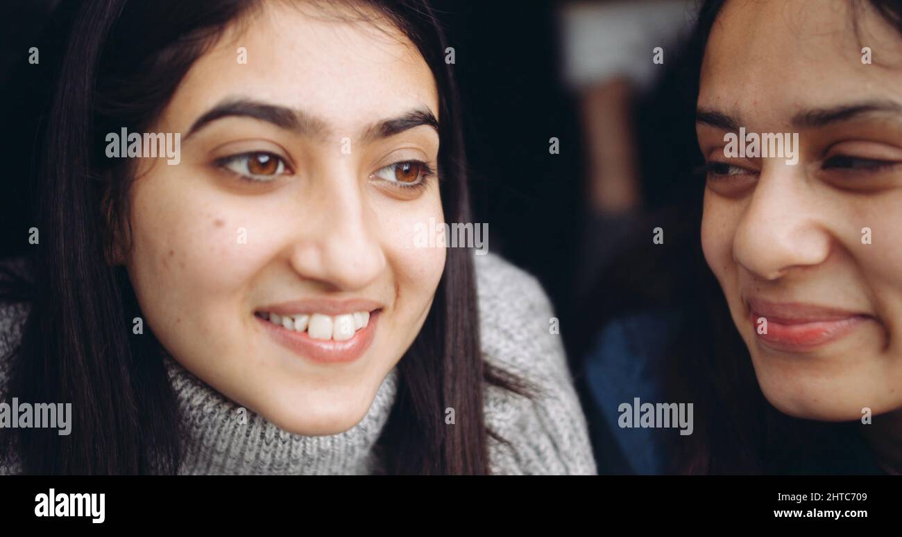 Happy smiling females hi-res stock photography and images - Alamy