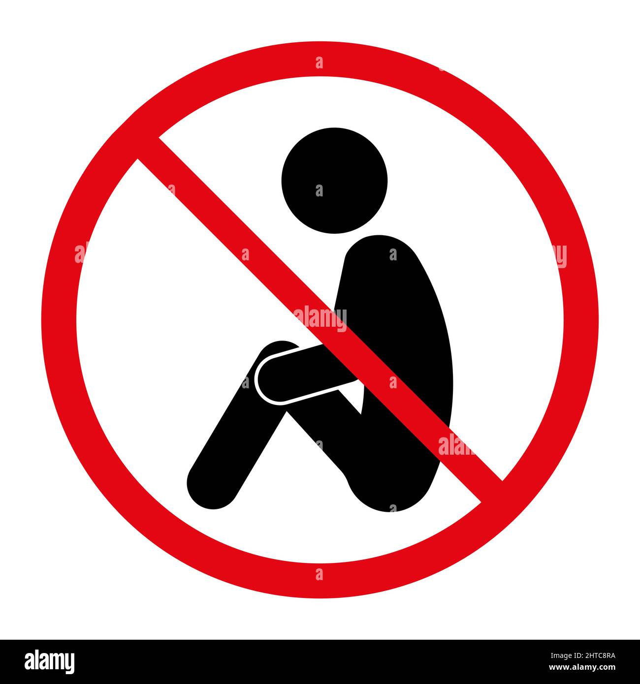 Person sitting on ground isolated hi-res stock photography and images ...