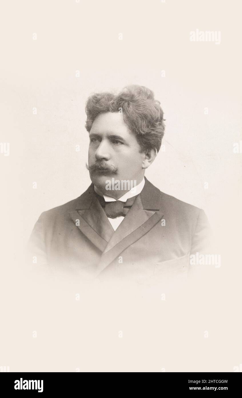 Violinist, composer and conductor Johan Halvorsen (18641935). Private