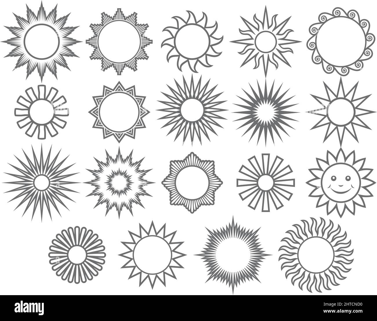 Summer holiday collection Black and White Stock Photos & Images - Alamy