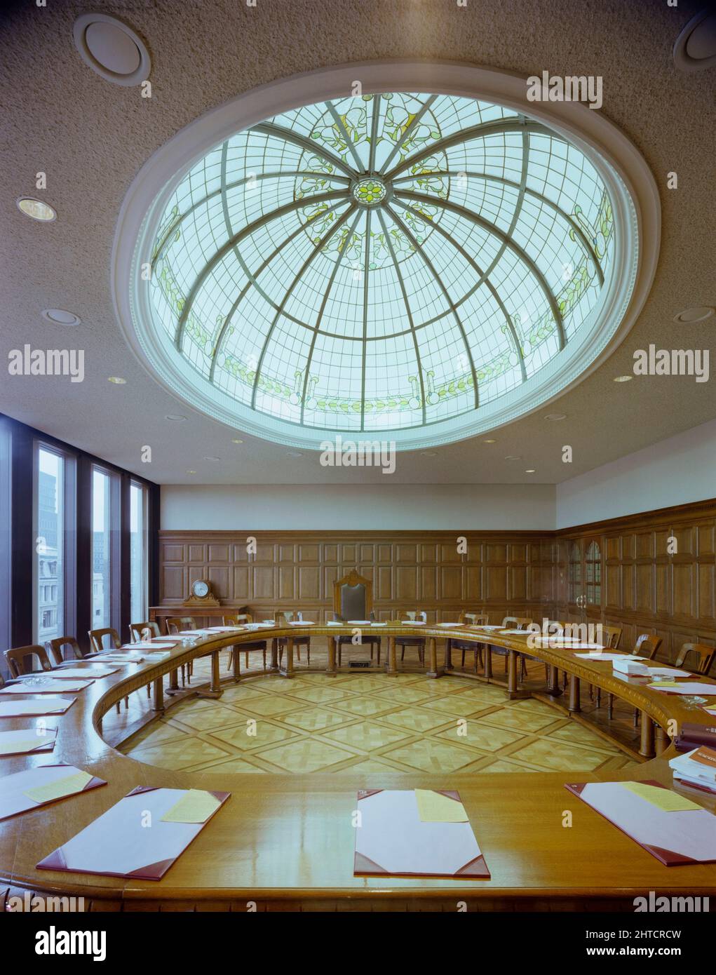 Unity House, Euston Road, Camden, London, 13/04/1983. The interior of ...