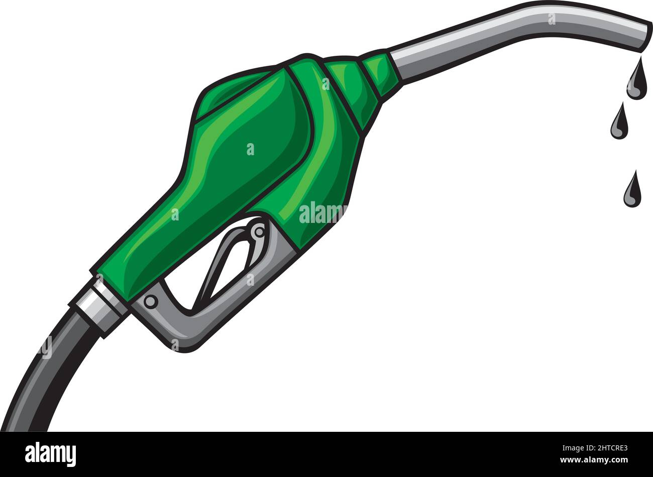Gas pump hose fuel dispenser vector illustration Stock Vector Image & Art Alamy