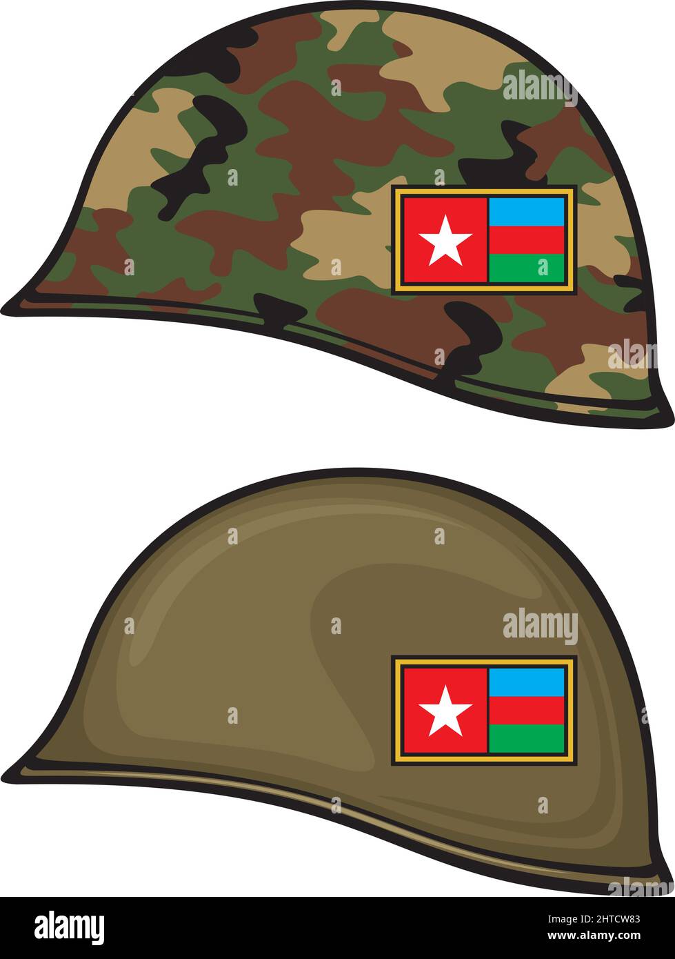 Military helmet vector illustration Stock Vector Image & Art - Alamy