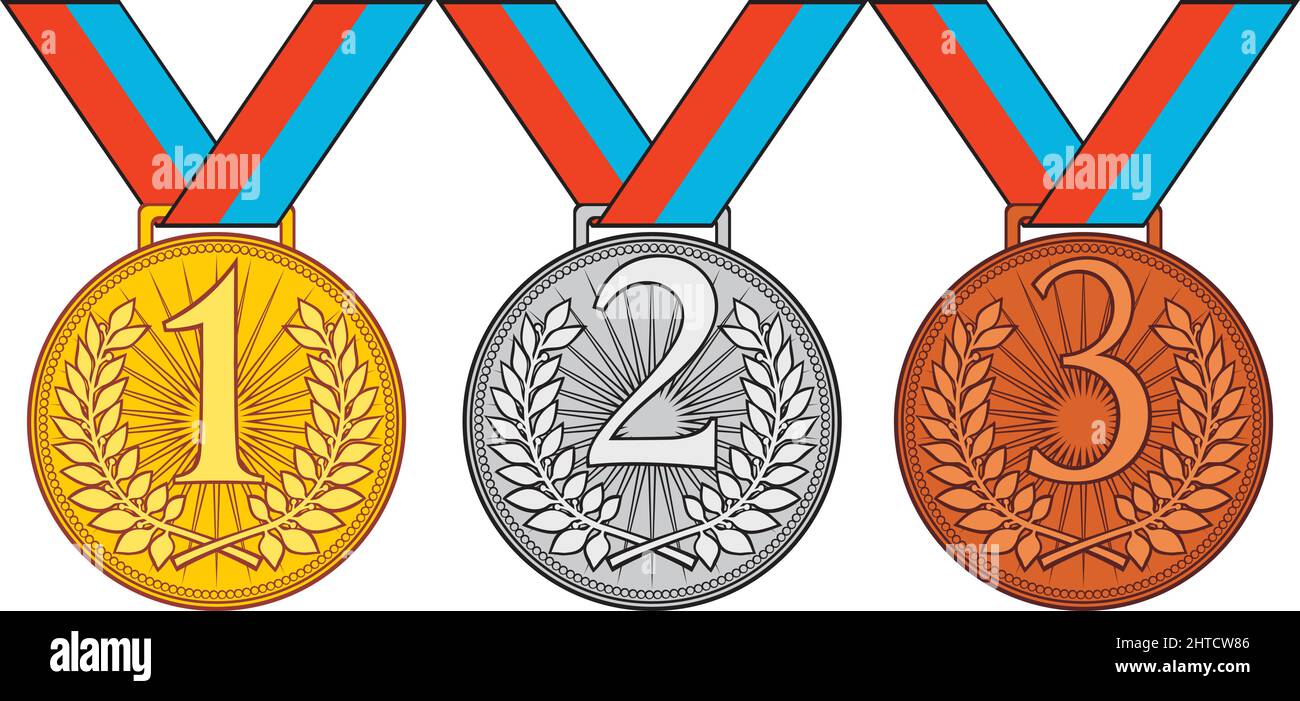 Medal vector illustration Stock Vector Image & Art - Alamy