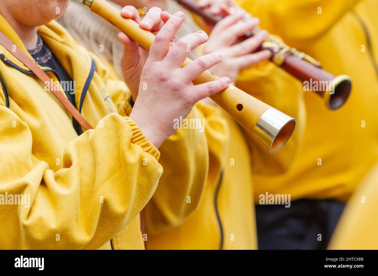 Playing clarinet concept hi-res stock photography and images - Alamy