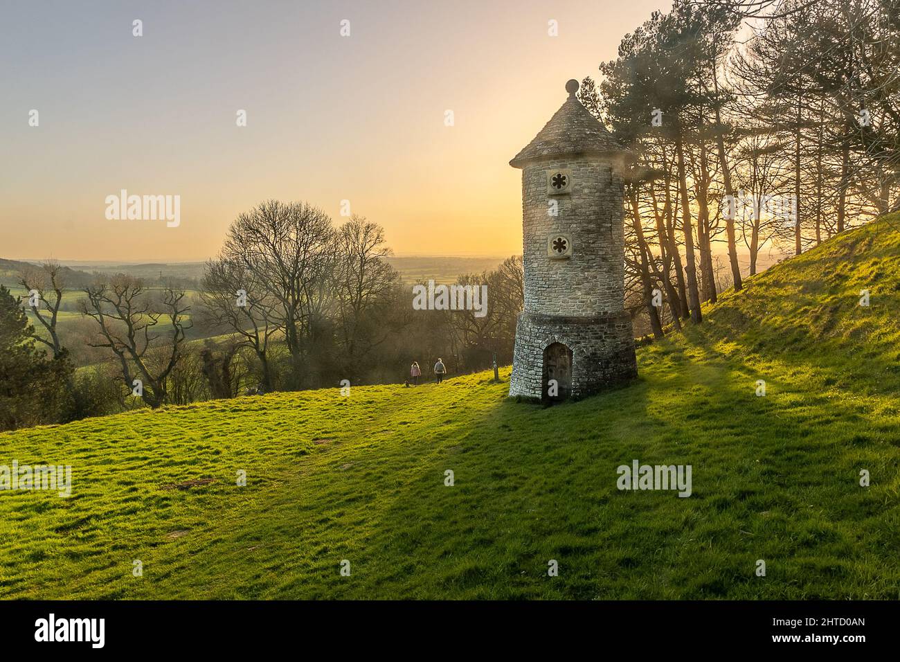 Mid 18th C to Early 19th C Folly on the Cotswold way near Horton, South