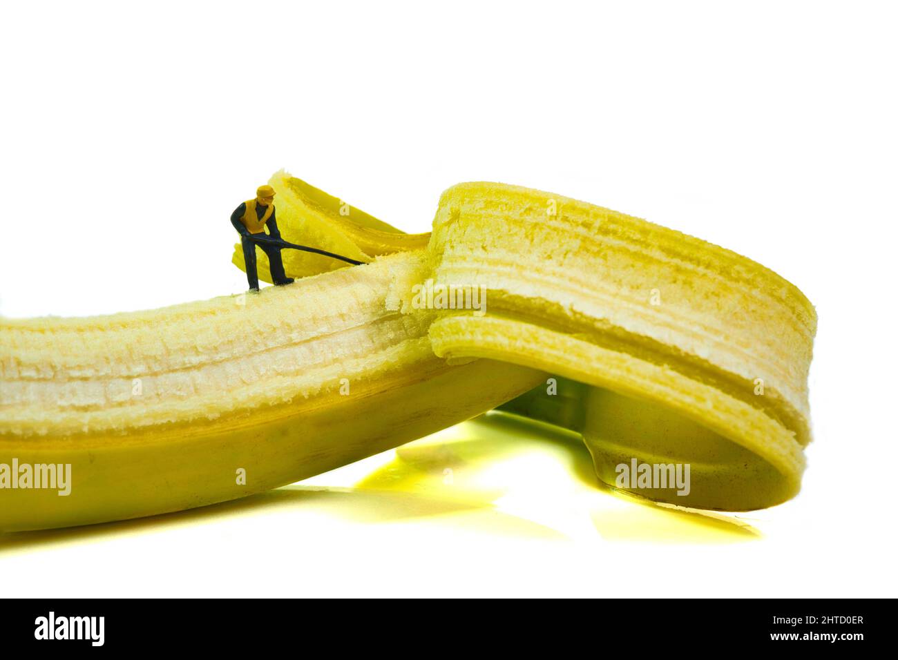 Peeling banana hi-res stock photography and images - Alamy