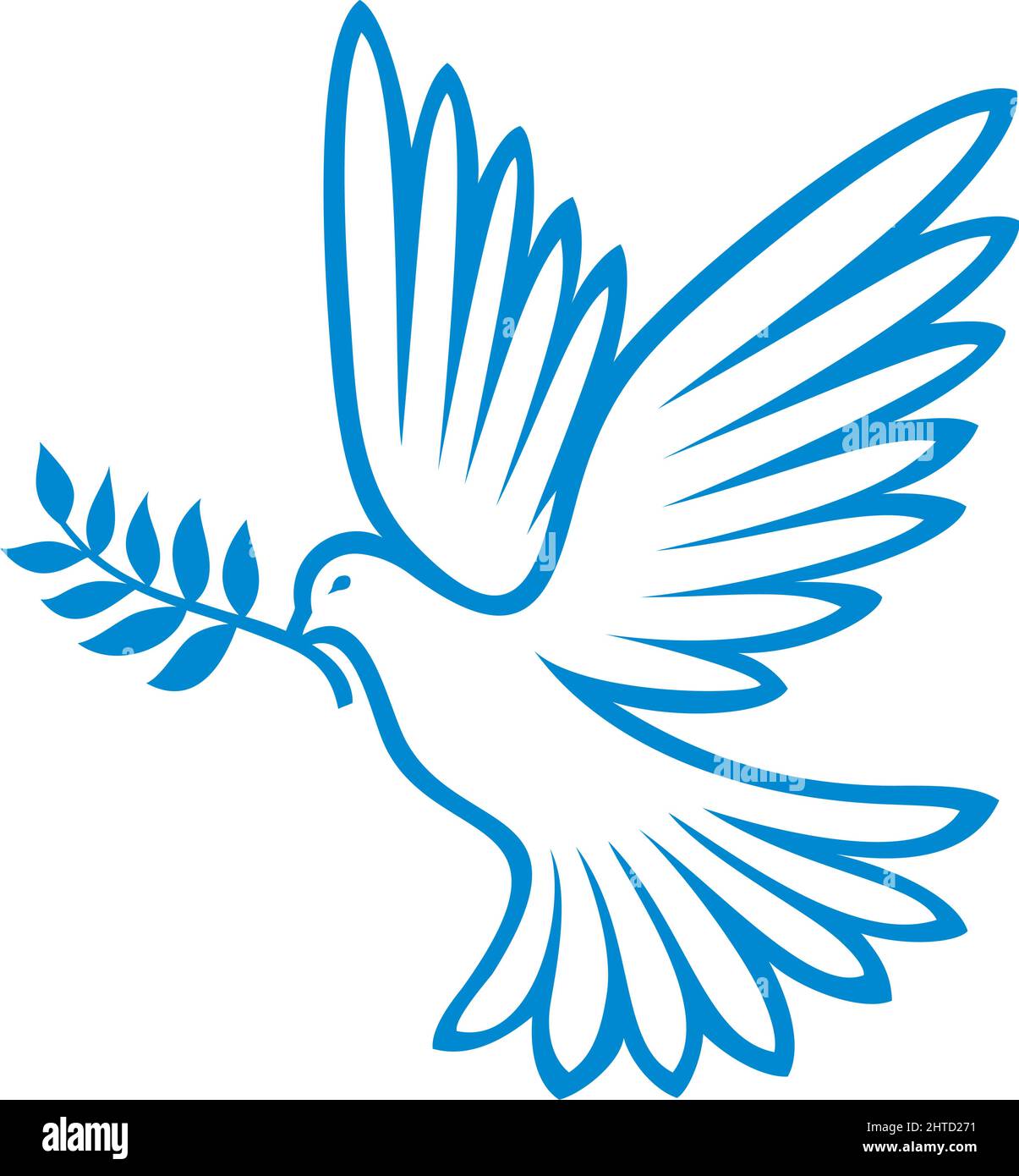 Dove of Peace Vector Illustration Stock Vector Image & Art - Alamy