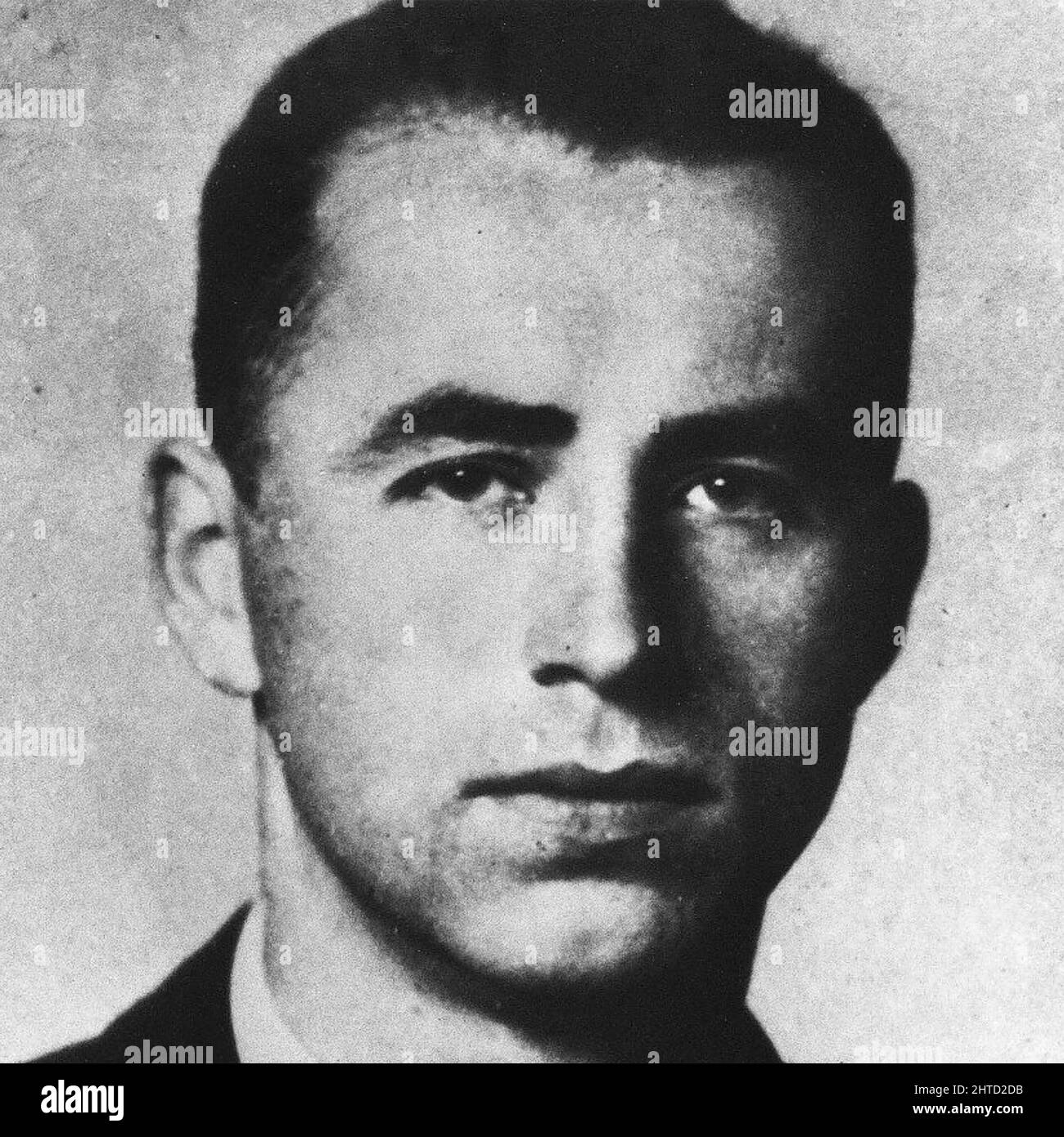 ALOIS BRUNNER (1912-2001) Austrian SS officer and war criminal Stock Photo