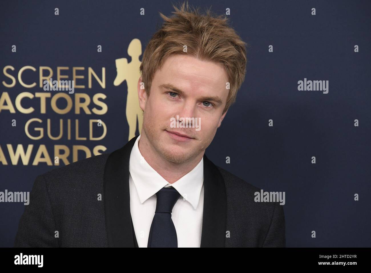 Los Angeles, USA. 27th Feb, 2022. Graham Rogers arrives at the 28th