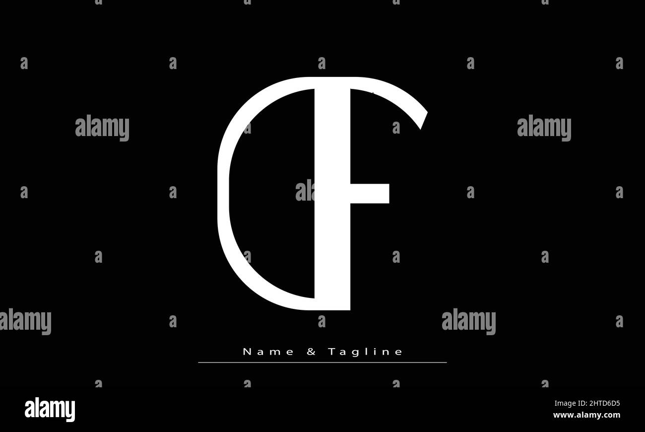 Letter df vector vectors hi-res stock photography and images - Alamy