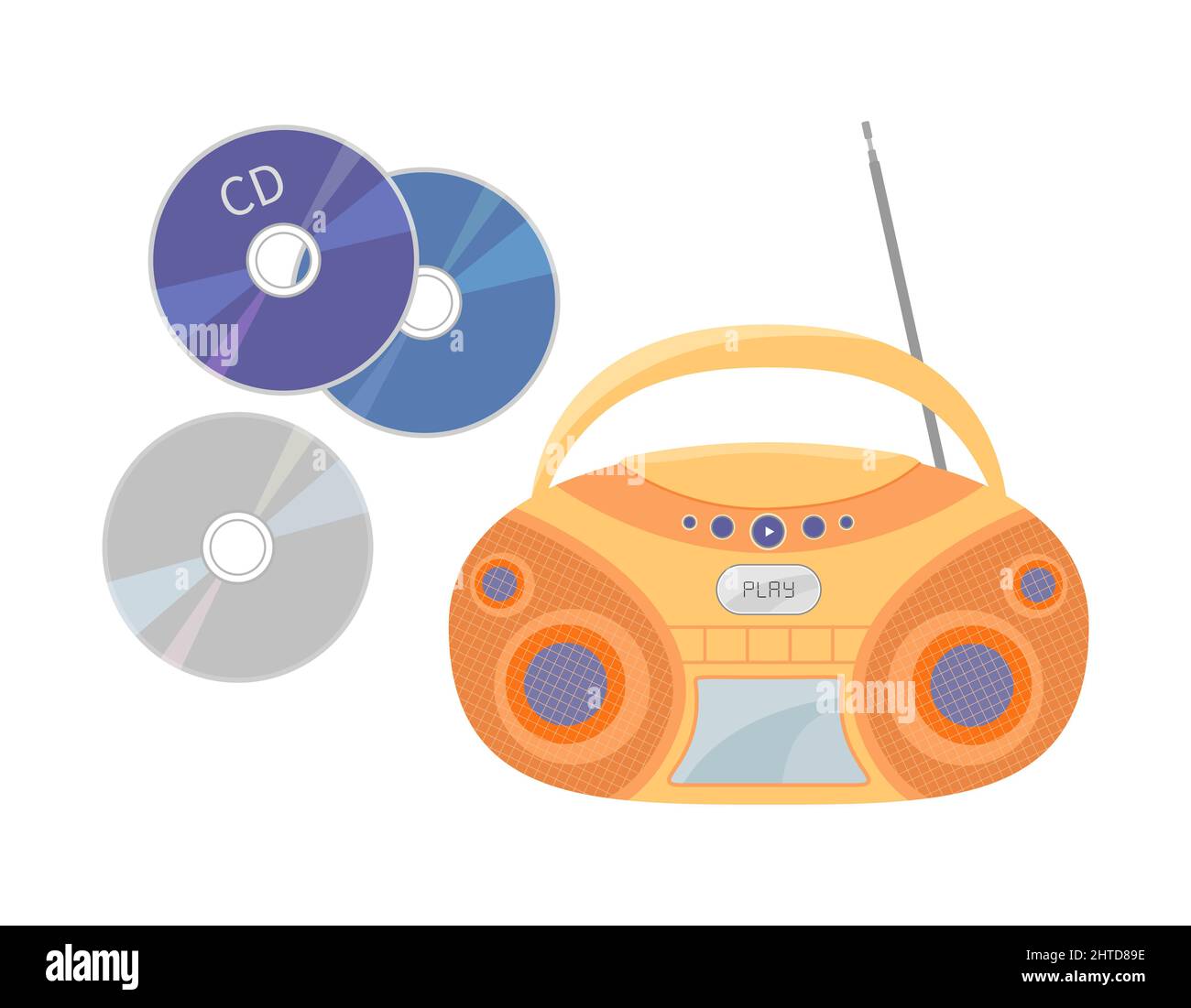 Box 1990s Stock Vector Images Alamy