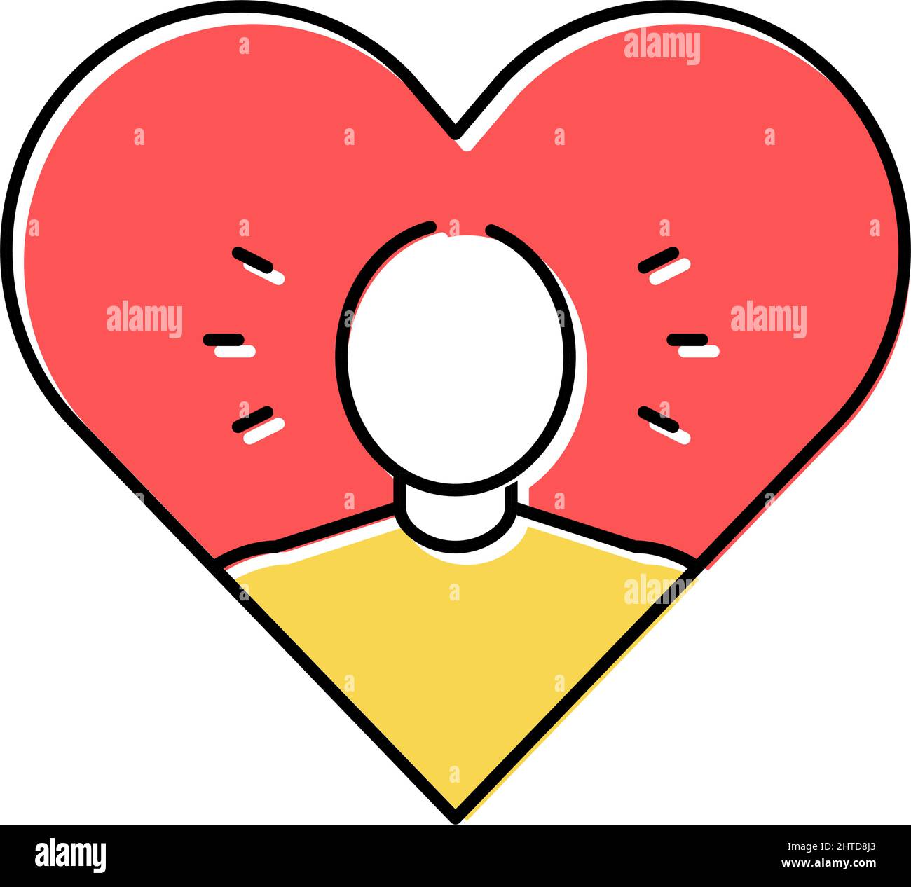 narcissism psychological problems color icon vector illustration Stock ...