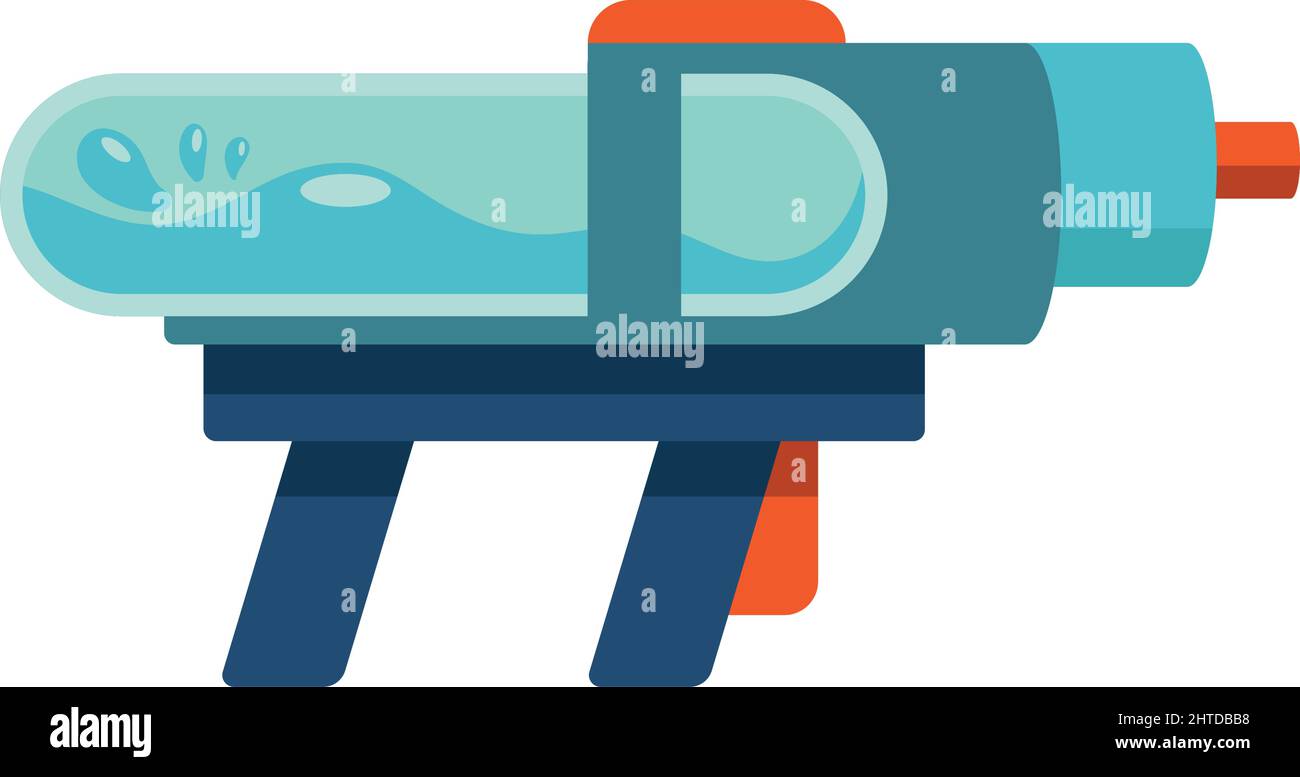 water gun toy isolated icon Stock Vector Image & Art - Alamy