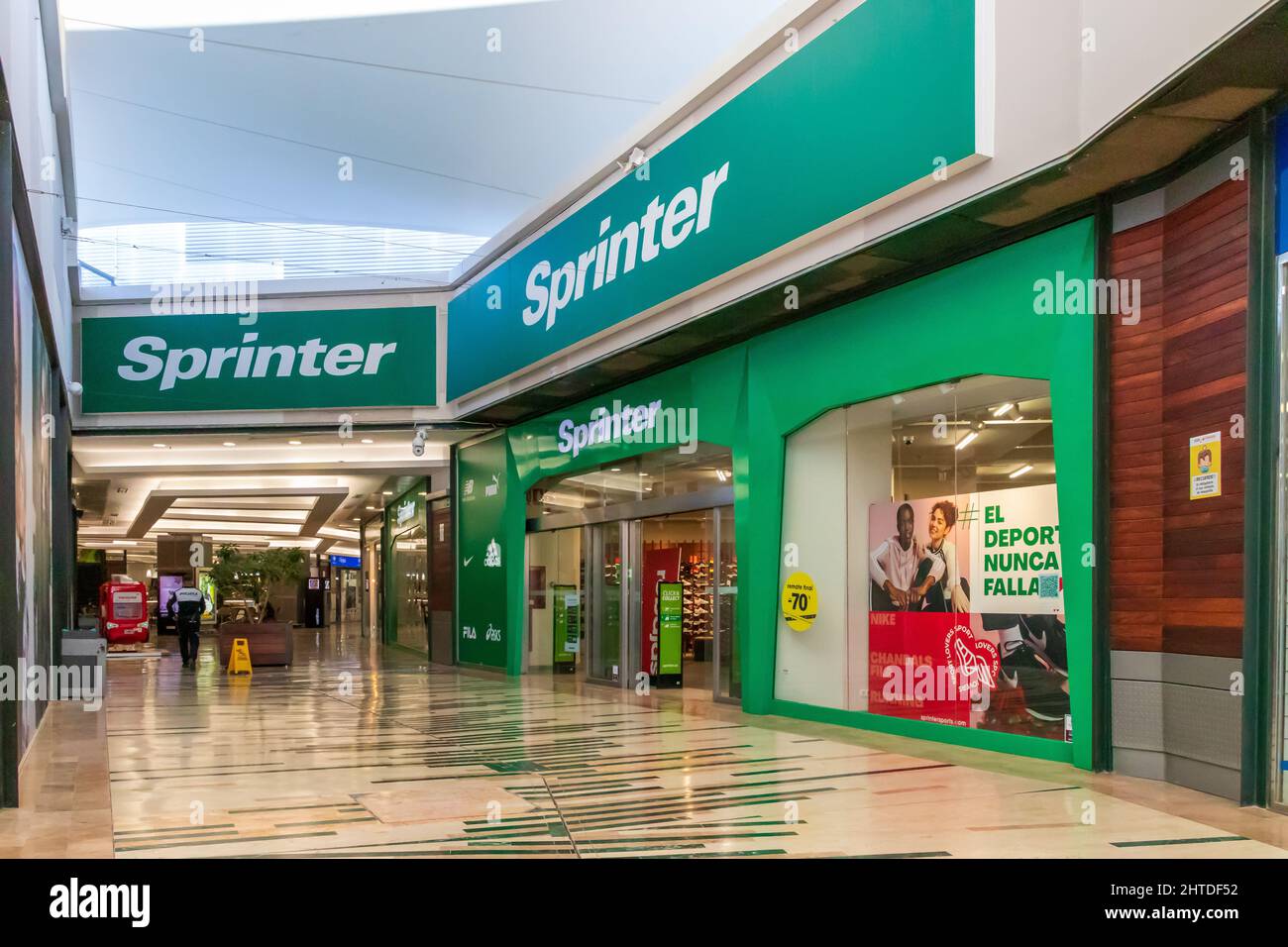 Sprinter Sportswear Store at Parque Almenara, Lorca, Murcia Province, Spain  Stock Photo - Alamy